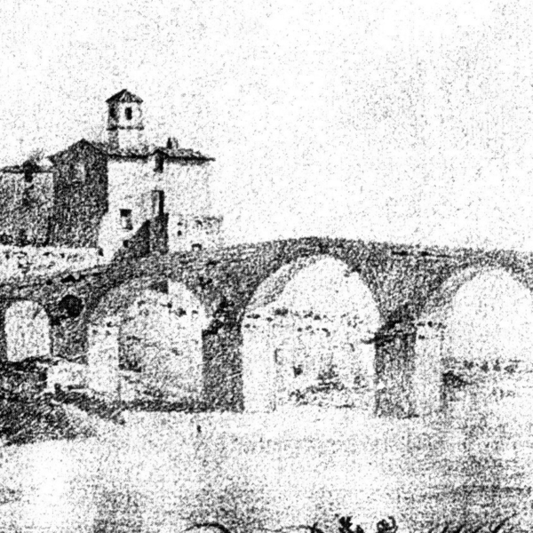 Intimement liés : le prieuré et le pont St Nicolas de Campagnac